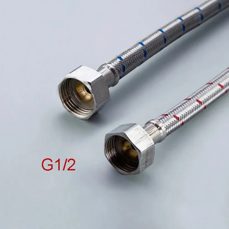 2PCS 60cm Flexible Plumbing Pi - Flexible Hose Braided のレビューと価格