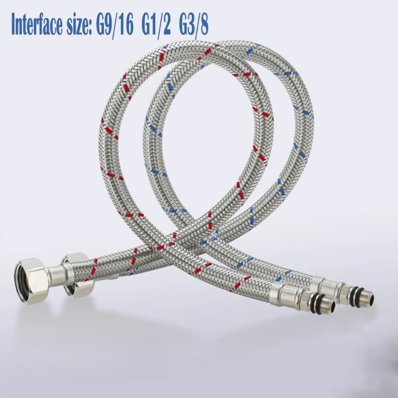 2PCS 60cm Flexible Plumbing Pi - Flexible Hose Braided のレビューと価格