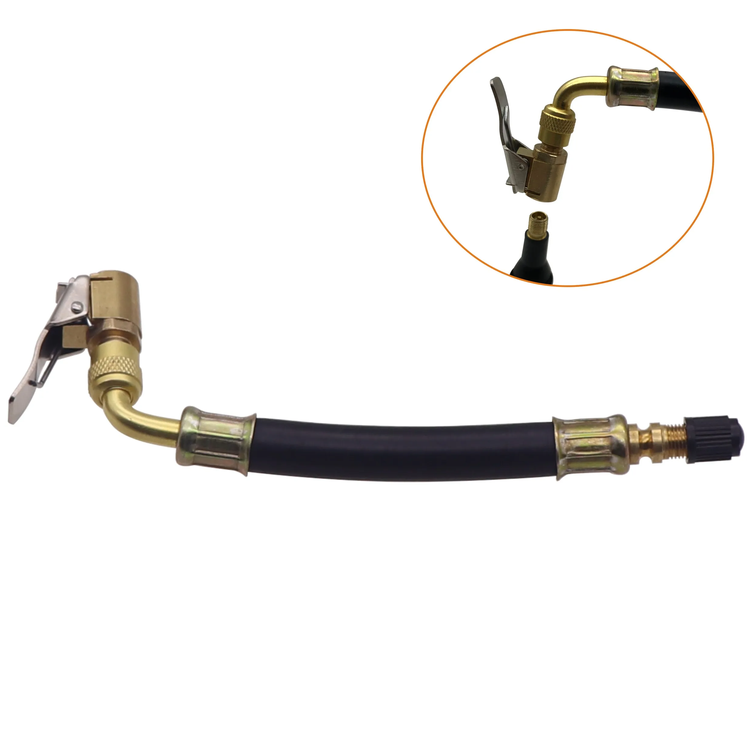 Useful Tire Inflation Tools Ru - Flexible Hose Braided のレビューと価格