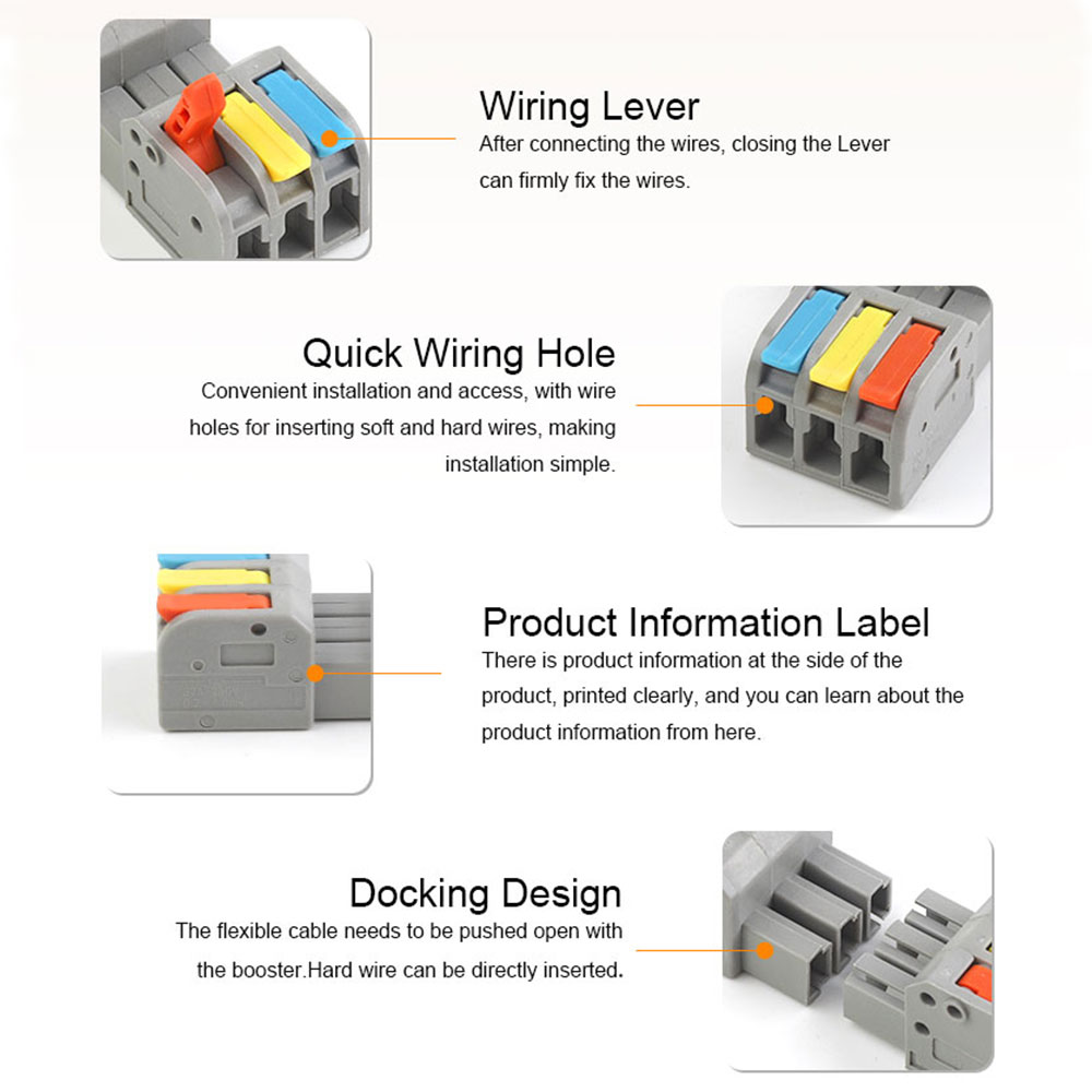 5Pcs DF-2604D Mini Docking Qui - Push Fit Connector のレビューと価格