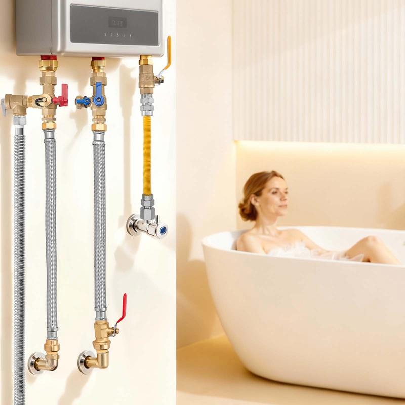 Water Heater Kit, Push-Fit Val - Push Fit Connector のレビューと価格