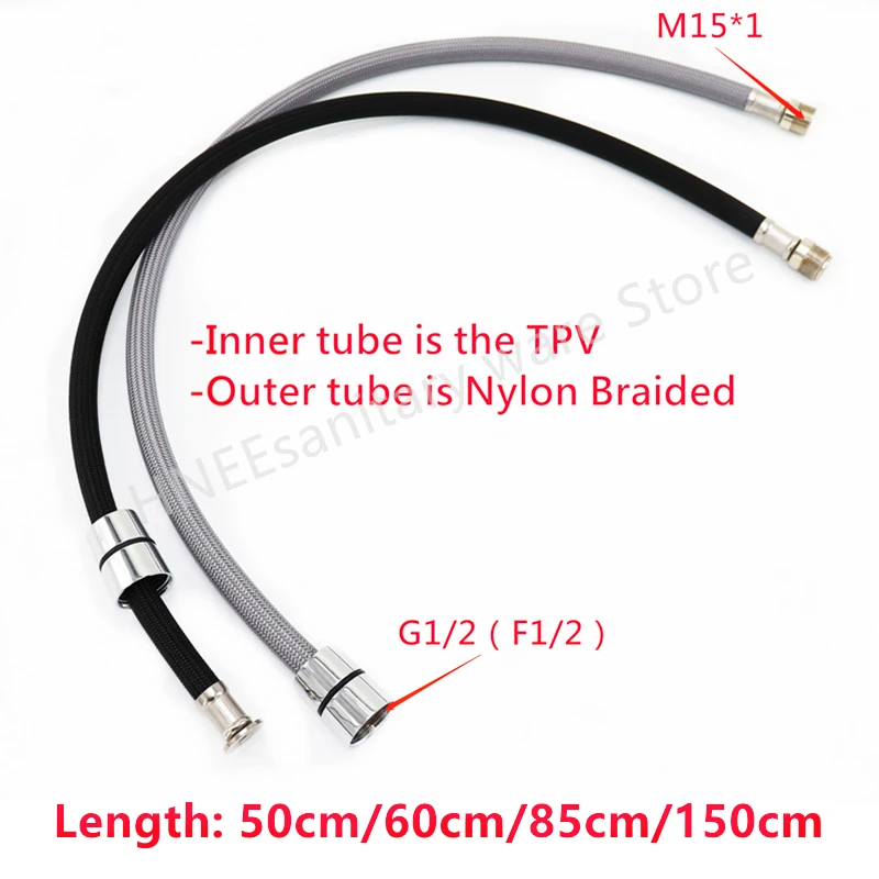 50cm/60cm/85cm/150cm F1/2 M15* - Flexible Hose Braided のレビューと価格