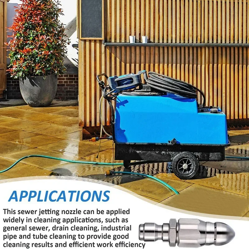 Water Jet High Pressure Spraye - Drain Pipe Clip のレビューと価格