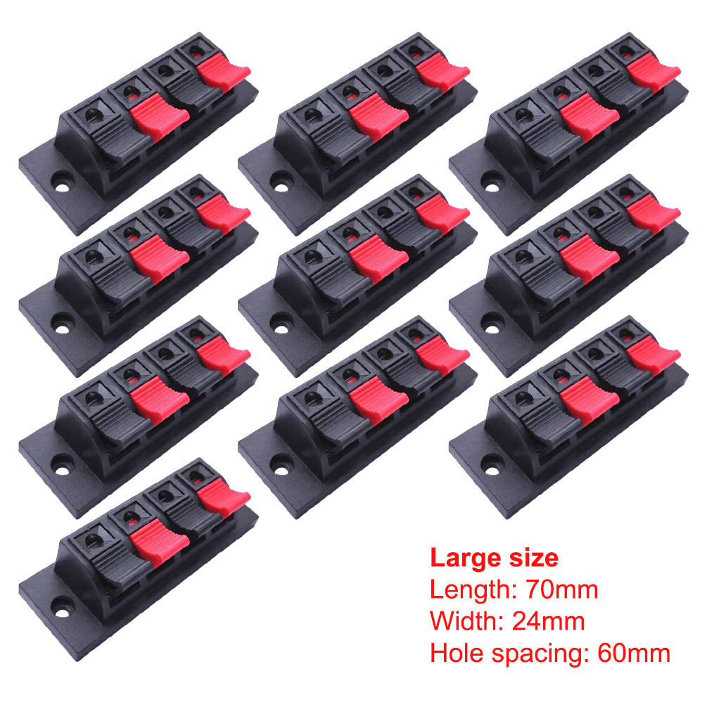 10 PCS Plastic Large 2 4 Posit - Push Fit Connector のレビューと価格