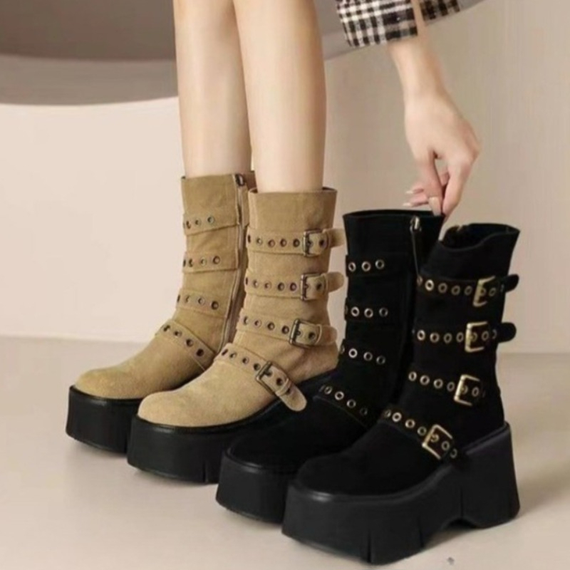 Super High Heel Retro Mid-Tube - Pipe Bending Spring のレビューと価格