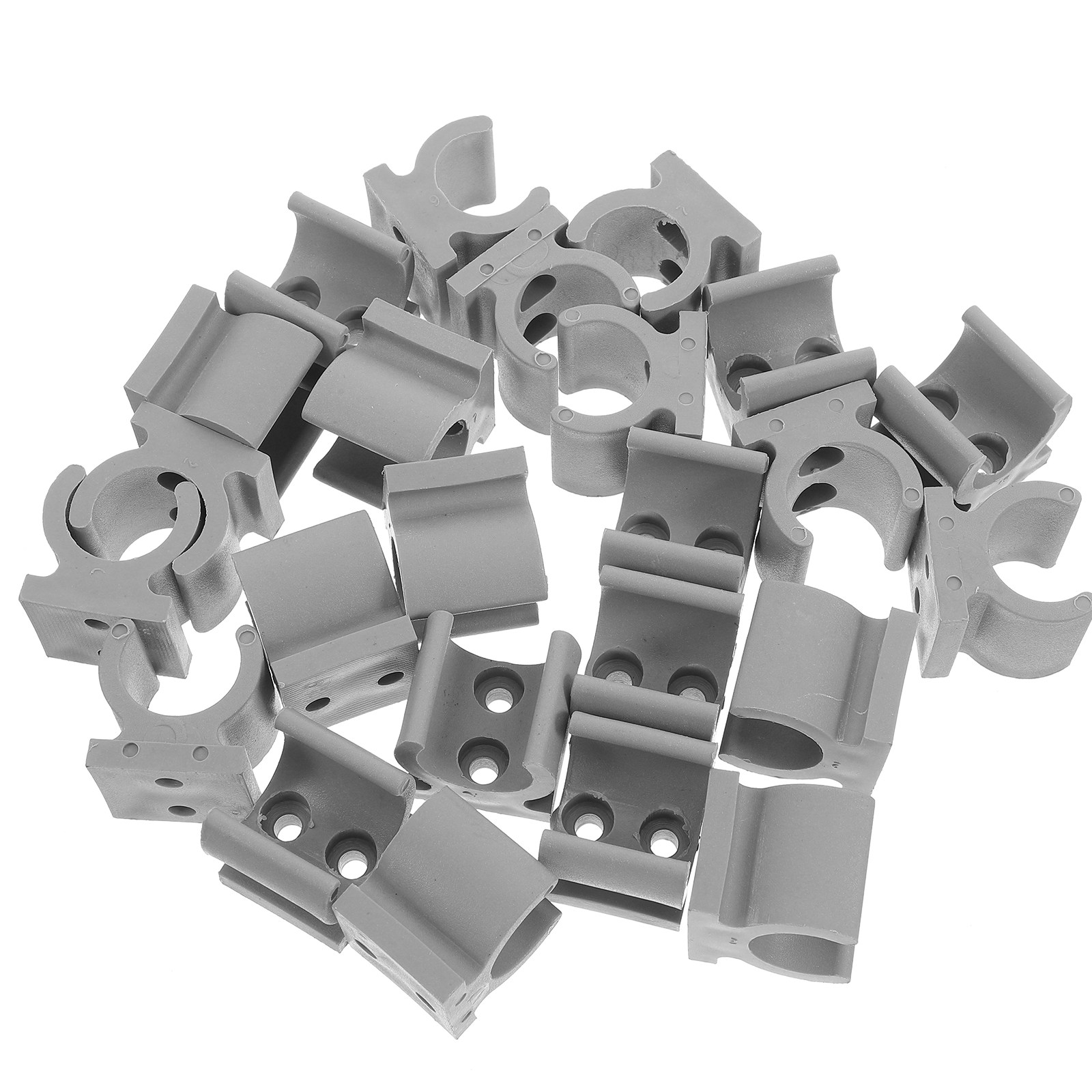 24Pcs Wheelchair Commode Chair - Plastic Pipe Clip のレビューと価格