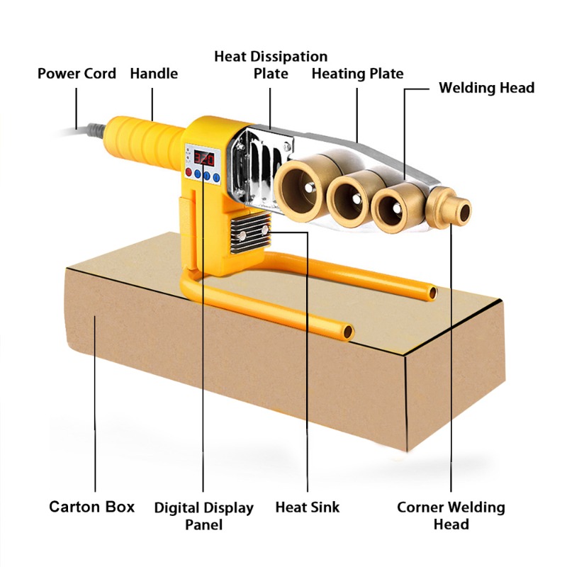 600/800/1000W Pipe Welding Mac - Pipe Freeze Spray のレビューと価格