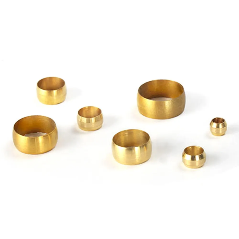 10Pcs Brass Double taper ferru - Compression Fitting Brass のレビューと価格