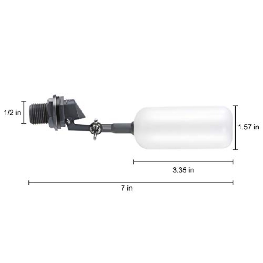 Float Ball Valve, 1/2 Inch Mal - Float Ball Valve のレビューと価格