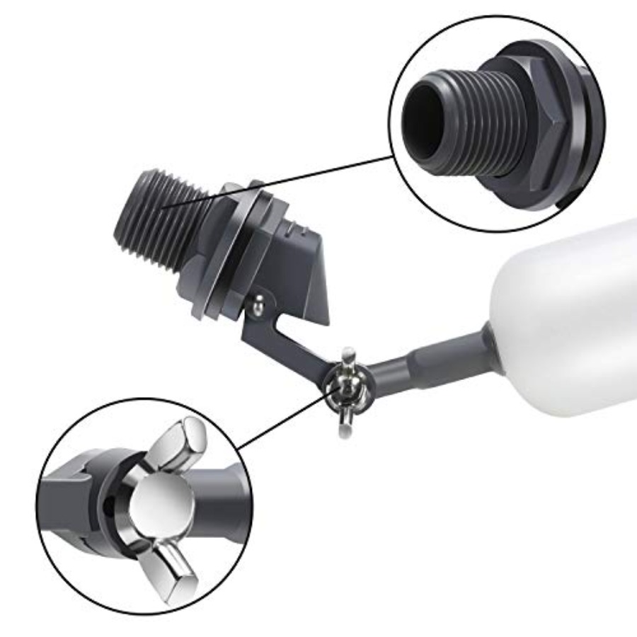 Float Ball Valve, 1/2 Inch Mal - Float Ball Valve のレビューと価格