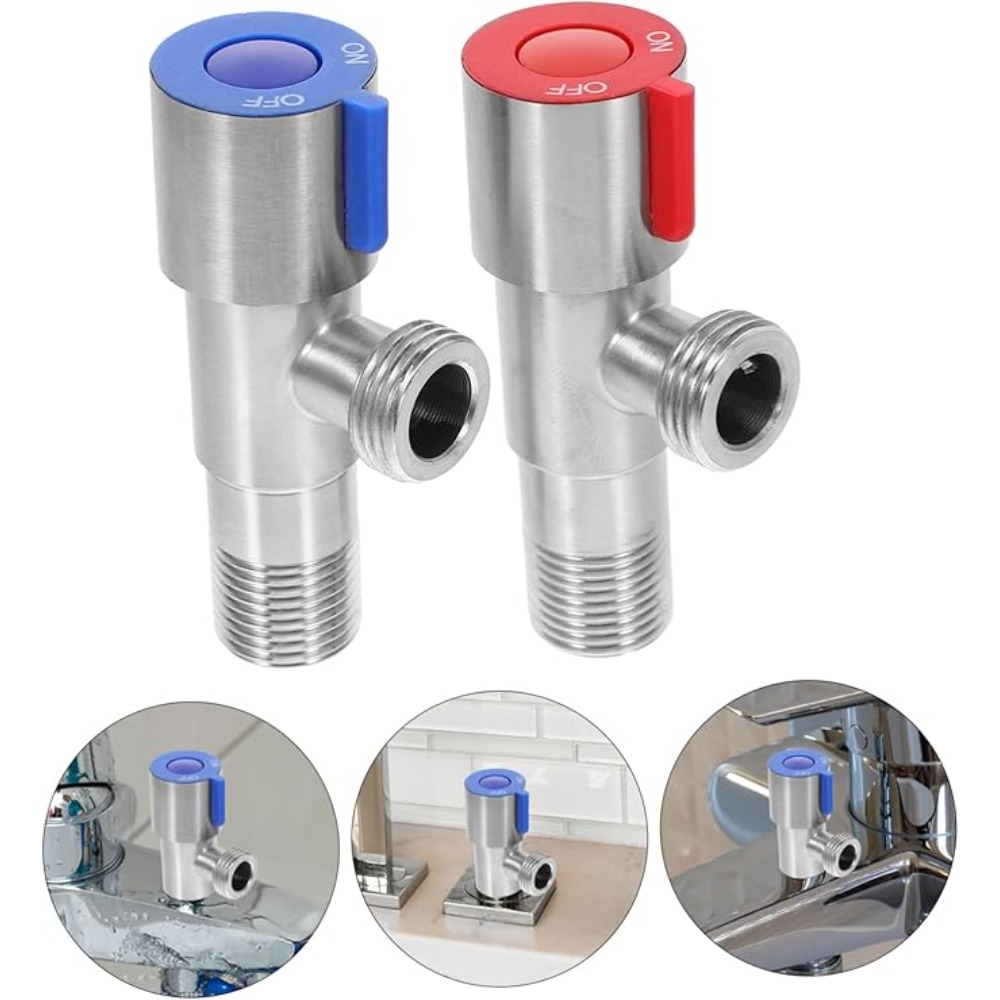 Stainless Steel Hot Cold Inlet - Toilet Fill Valve のレビューと価格