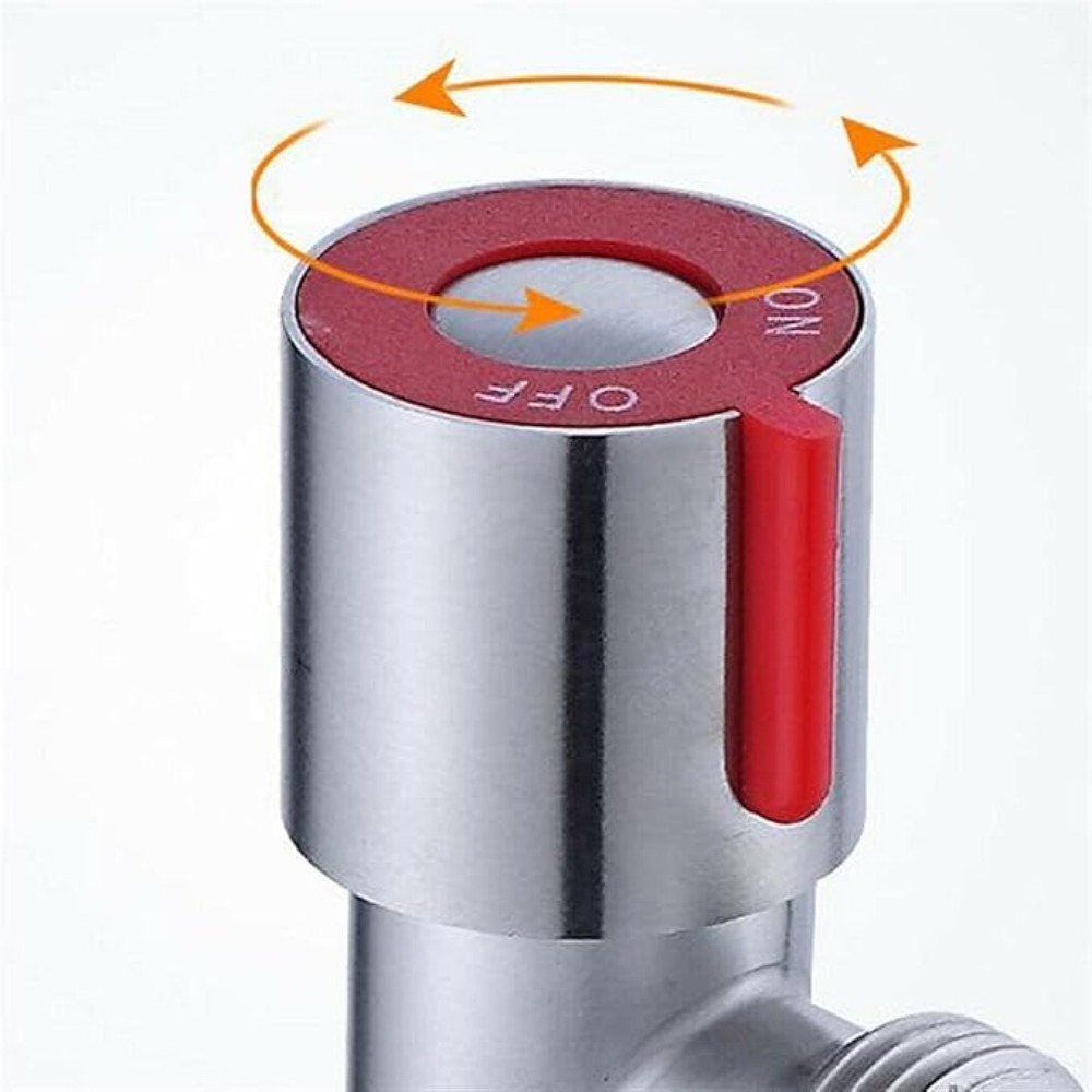 Stainless Steel Hot Cold Inlet - Toilet Fill Valve のレビューと価格