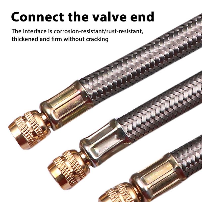 1Piece Truck Valve Extension F - Flexible Hose Braided のレビューと価格