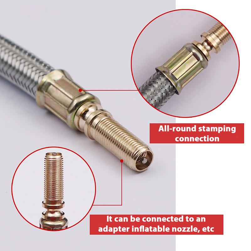 1Piece Truck Valve Extension F - Flexible Hose Braided のレビューと価格