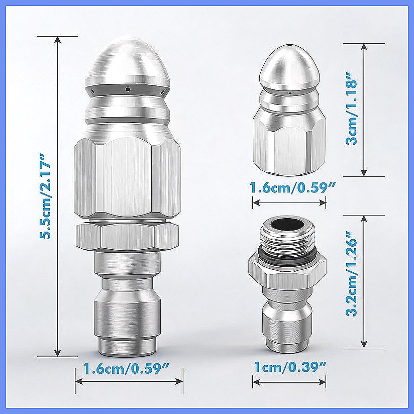 1Pc Water Jet High Pressure Sp - Drain Pipe Clip のレビューと価格