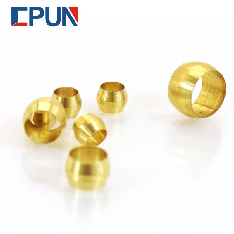 10pc Brass Double taper ferrul - Compression Fitting Brass のレビューと価格