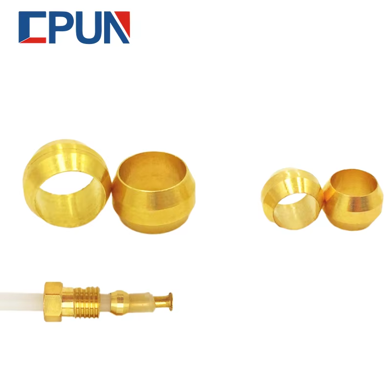 10pc Brass Double taper ferrul - Compression Fitting Brass のレビューと価格