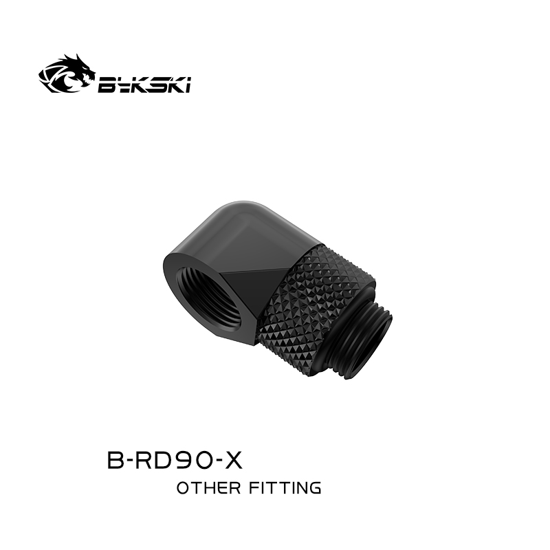 Bykski B-RD90-X 90 Degree Bras - Compression Fitting Brass のレビューと価格