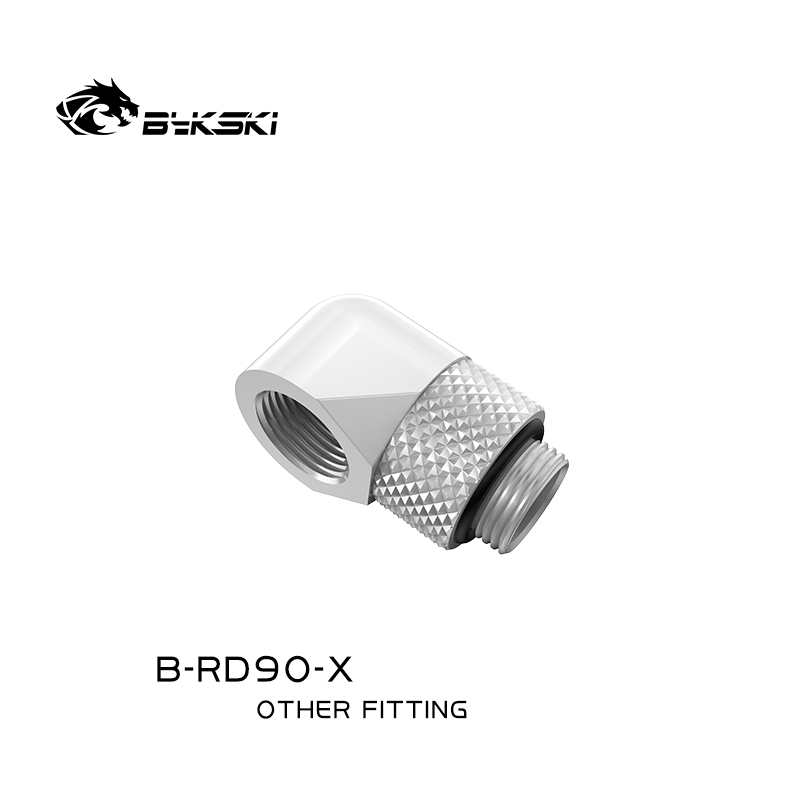Bykski B-RD90-X 90 Degree Bras - Compression Fitting Brass のレビューと価格