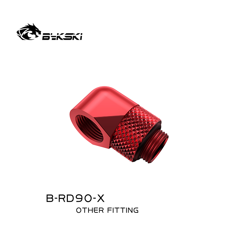 Bykski B-RD90-X 90 Degree Bras - Compression Fitting Brass のレビューと価格