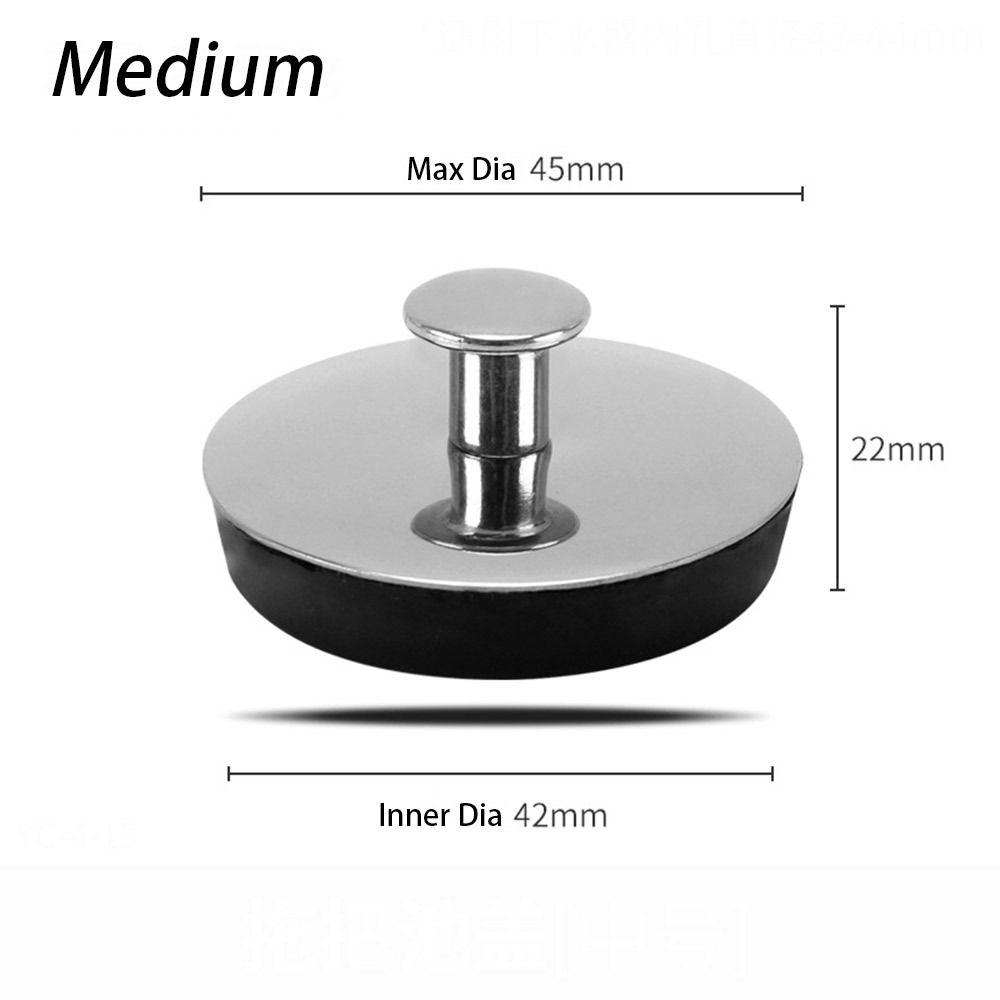 1Pcs Stainless Steel Bath Plug - Drain Pipe Clip のレビューと価格