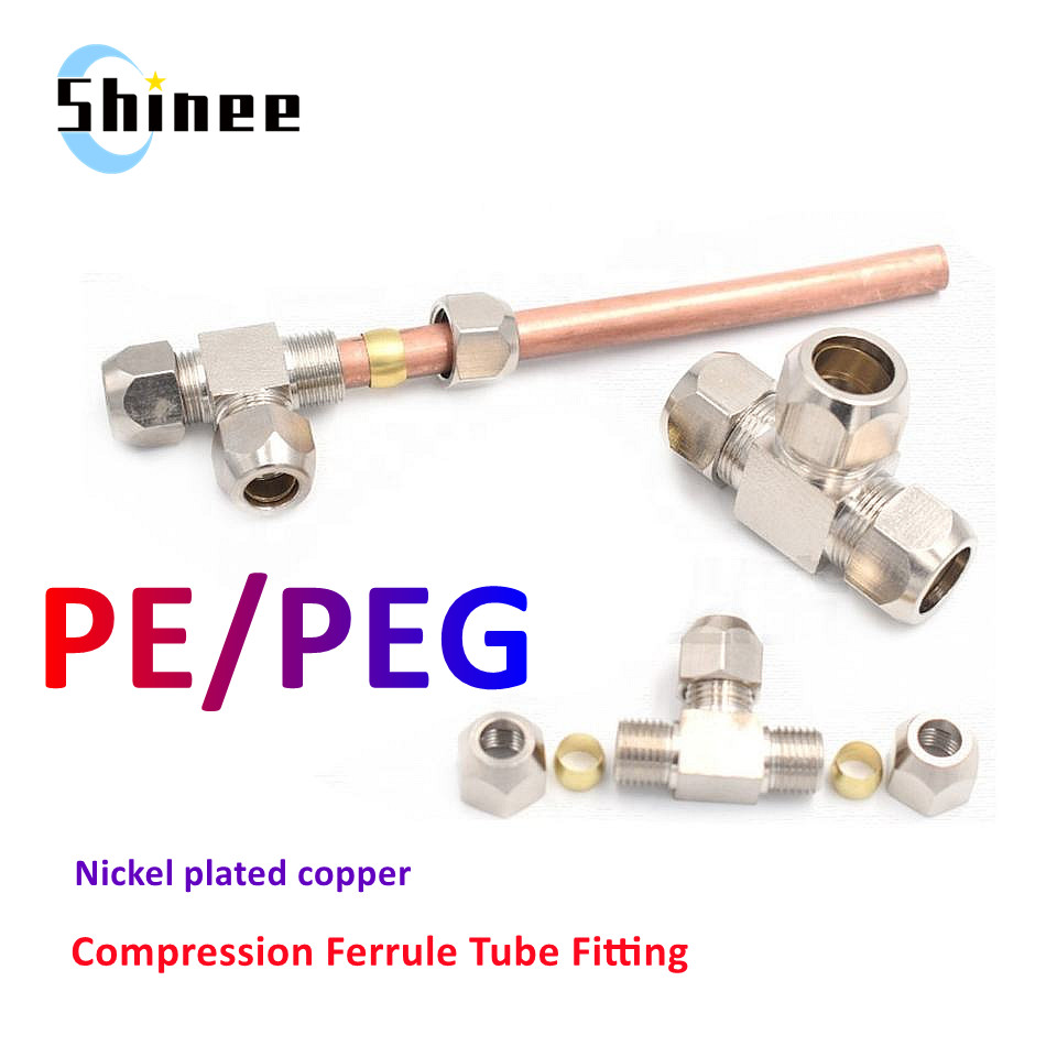 1PCS Pneumatic Fittings Brass  - Compression Fitting Brass のレビューと価格