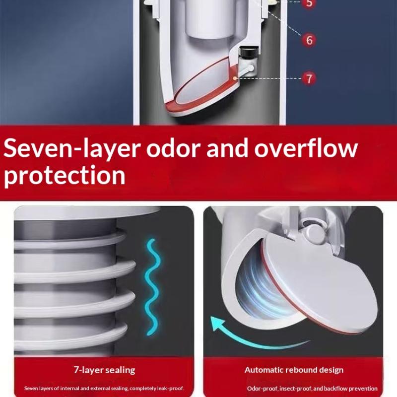 &Bathroom Sewer Seal Ring Anti - Drain Pipe Clip のレビューと価格