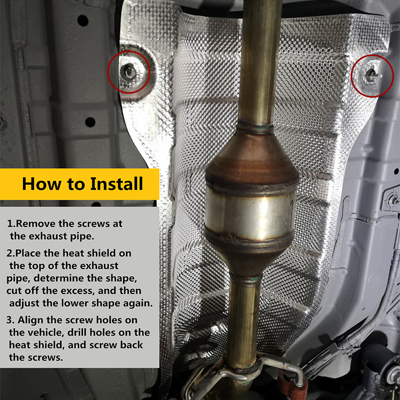 Car Embossed Aluminum Heat Shi - Pipe Freeze Spray のレビューと価格