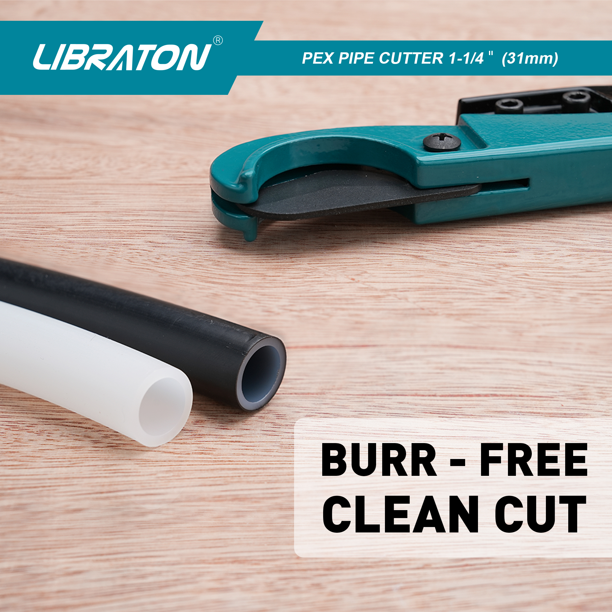 Libraton Pex Cutter 31mm Pex P - Pipe Cutter Ratchet のレビューと価格