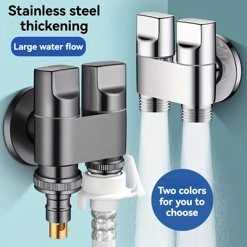 Stainless steel double outlet  - Toilet Fill Valve のレビューと価格