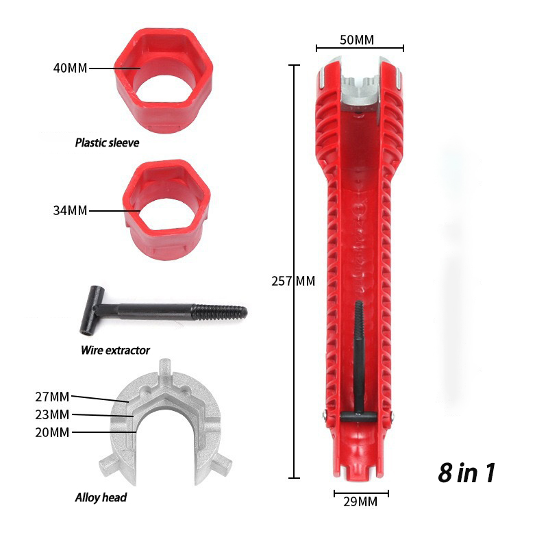 8 In 1 Multifunctional Sink Wr - Pipe Freeze Spray のレビューと価格