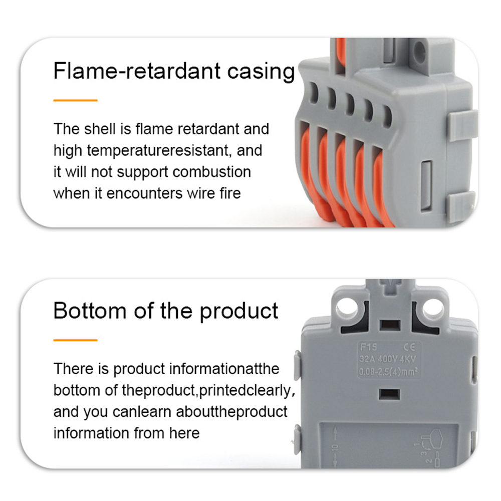 10/100PCS Electrical Cable Con - Push Fit Connector のレビューと価格