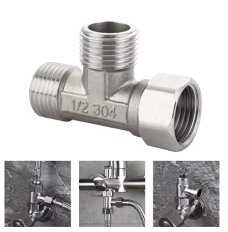 Stainless Steel T Adapter G1/  - Shower Valve Cartridge のレビューと価格