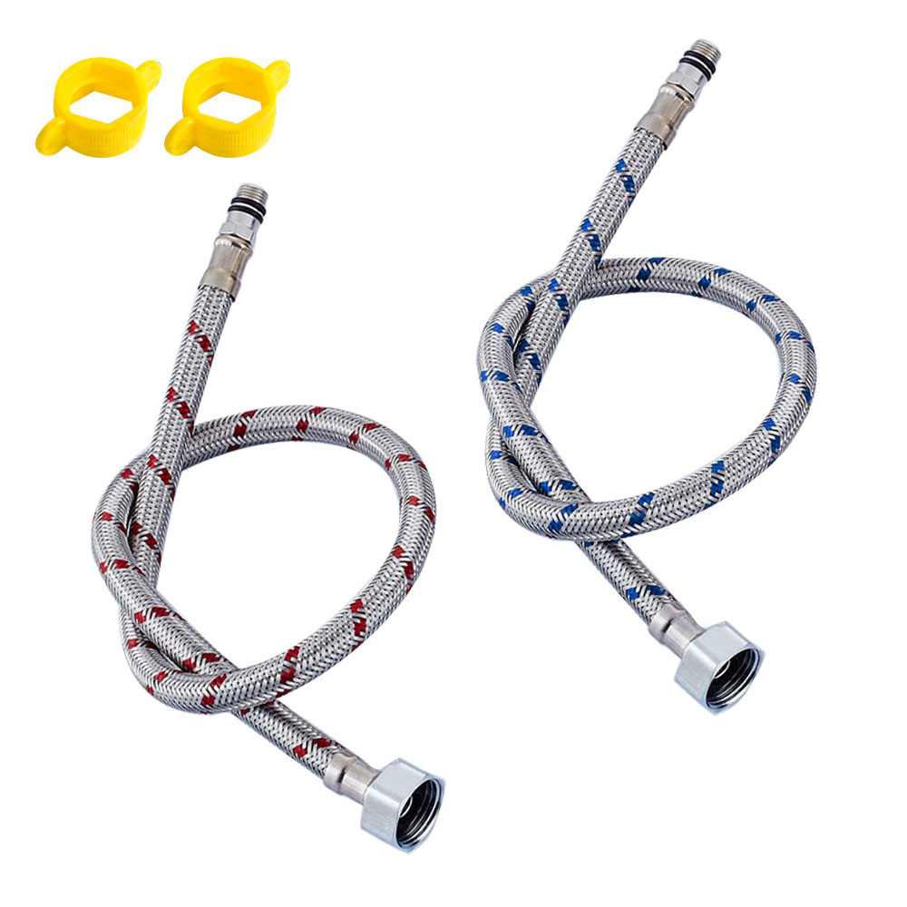 G1/2 G3/8 G9/16 50cm 1 pair St - Flexible Hose Braided のレビューと価格