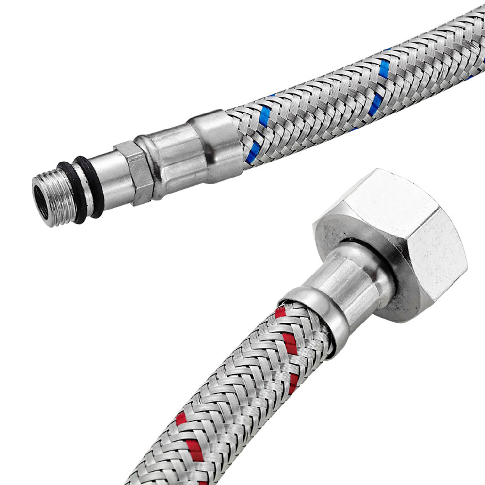 G1/2 G3/8 G9/16 50cm 1 pair St - Flexible Hose Braided のレビューと価格
