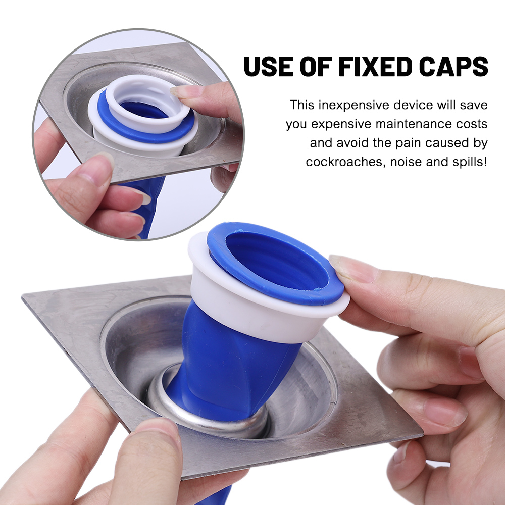 Floor Drain Anti Odor Smell Si - Drain Pipe Clip のレビューと価格