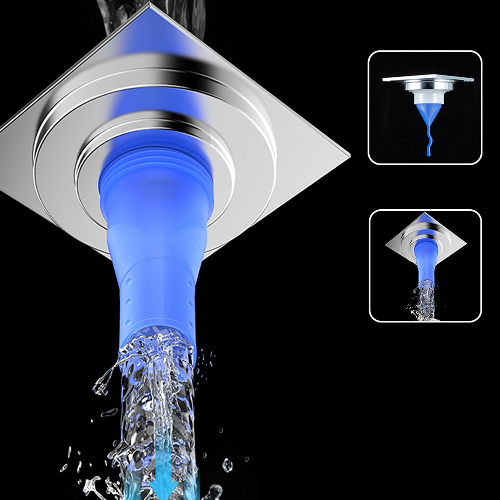 Floor Drain Anti Odor Smell Si - Drain Pipe Clip のレビューと価格