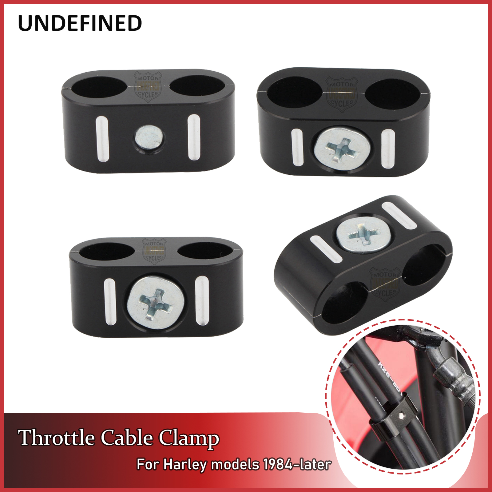 Universal Motorcycle Brake Thr - Plastic Pipe Clip のレビューと価格