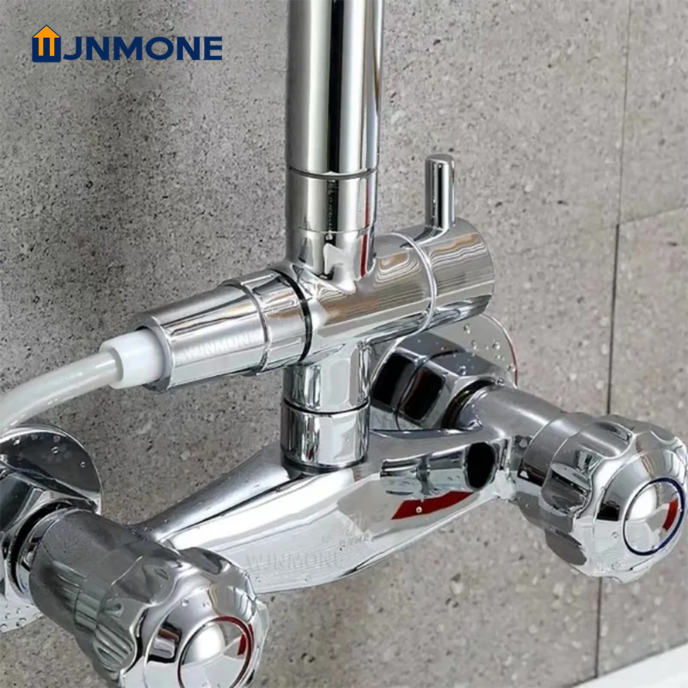 Black Silver 3 Way T-Adapter D - Shower Valve Cartridge のレビューと価格