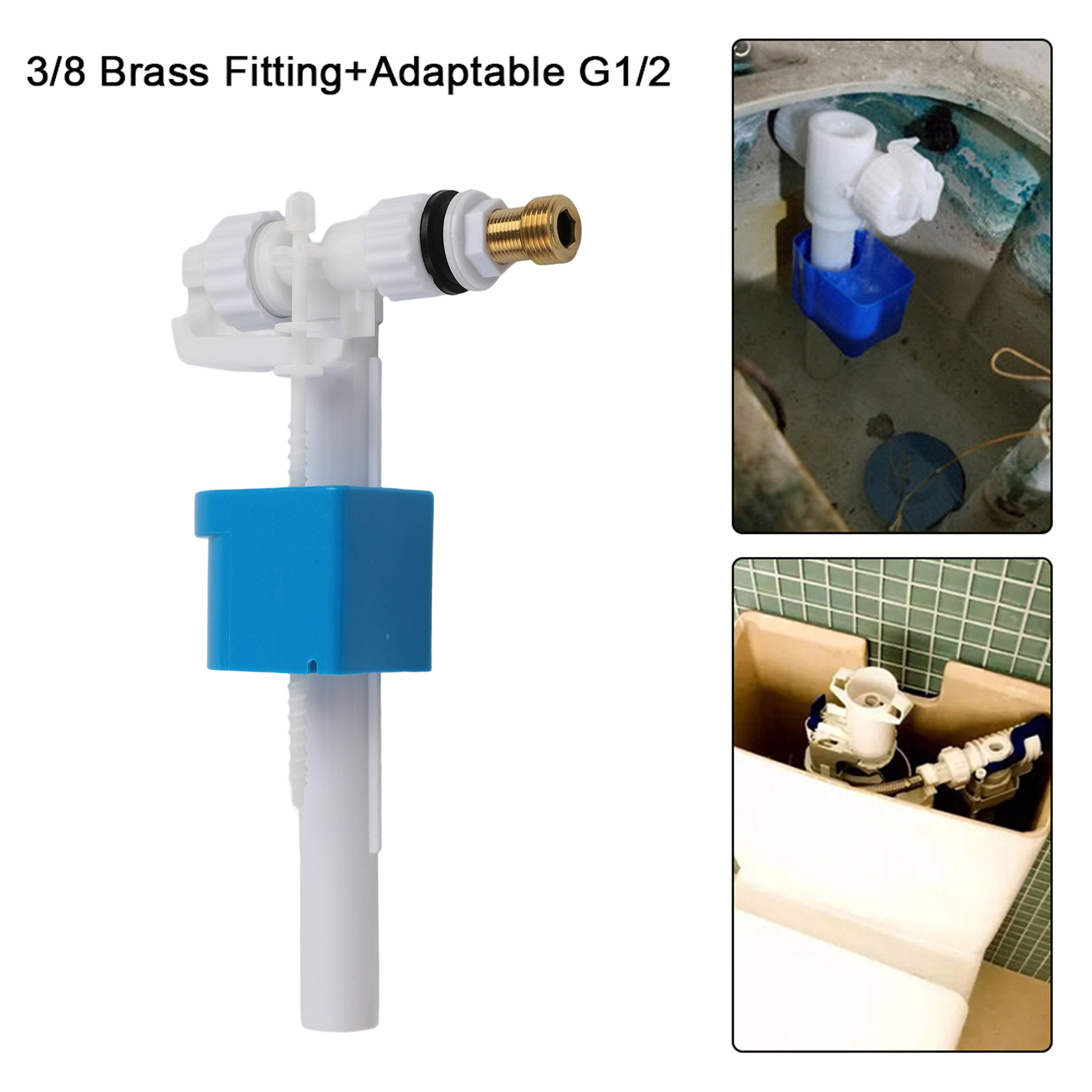 Toilet Cistern Fill Valve Entr - Toilet Fill Valve のレビューと価格