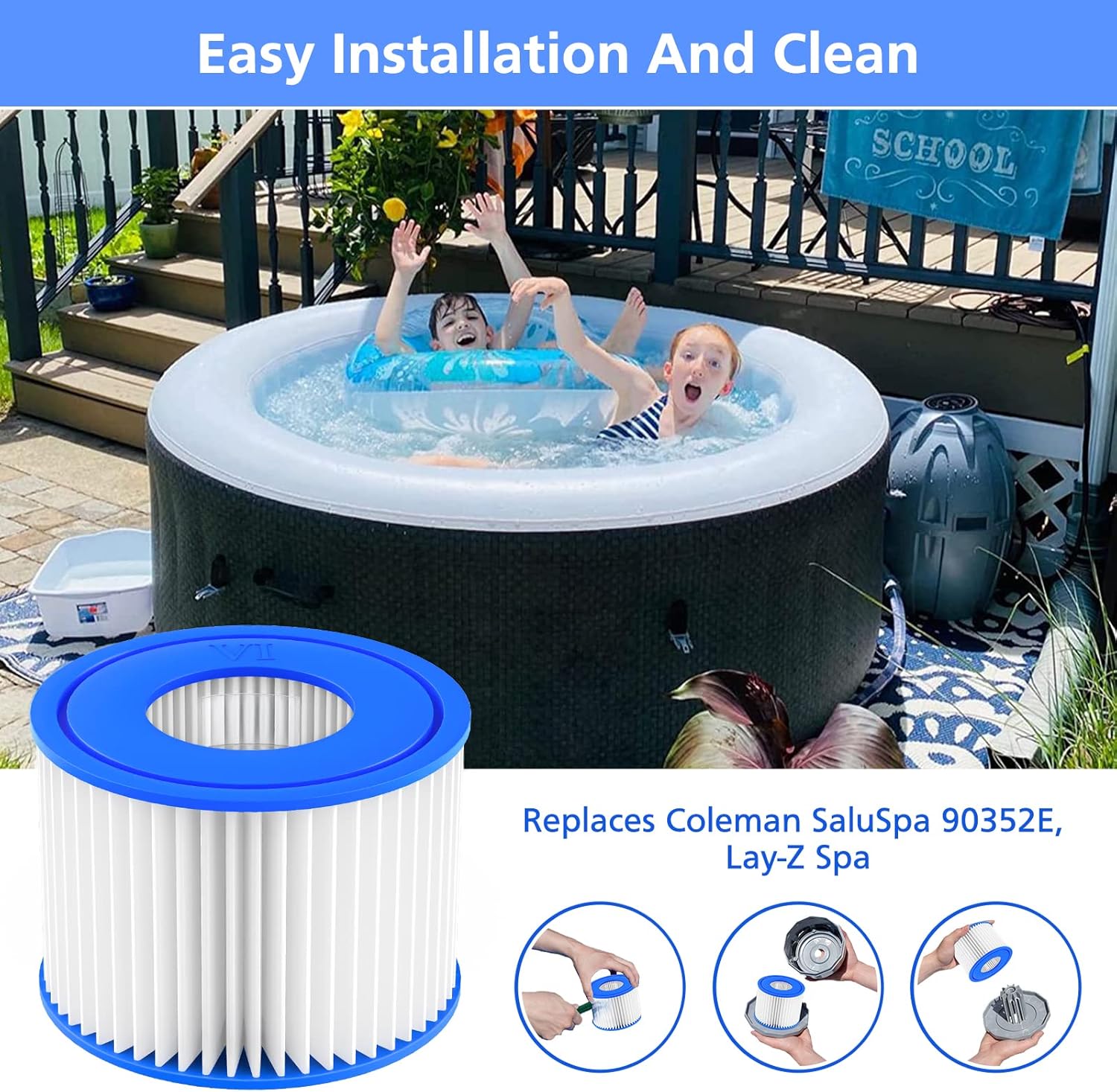 Hot Tub Filter Cartridge Size  - Basin Mixer Cartridge のレビューと価格