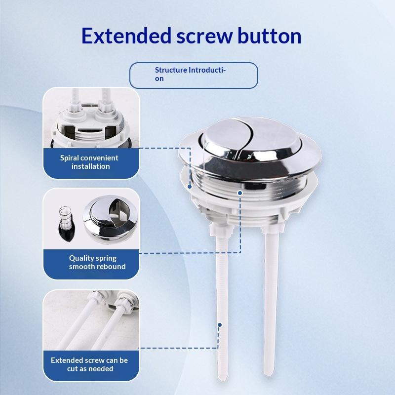 1Pc Universal Dual-flush Toile - Toilet Fill Valve のレビューと価格