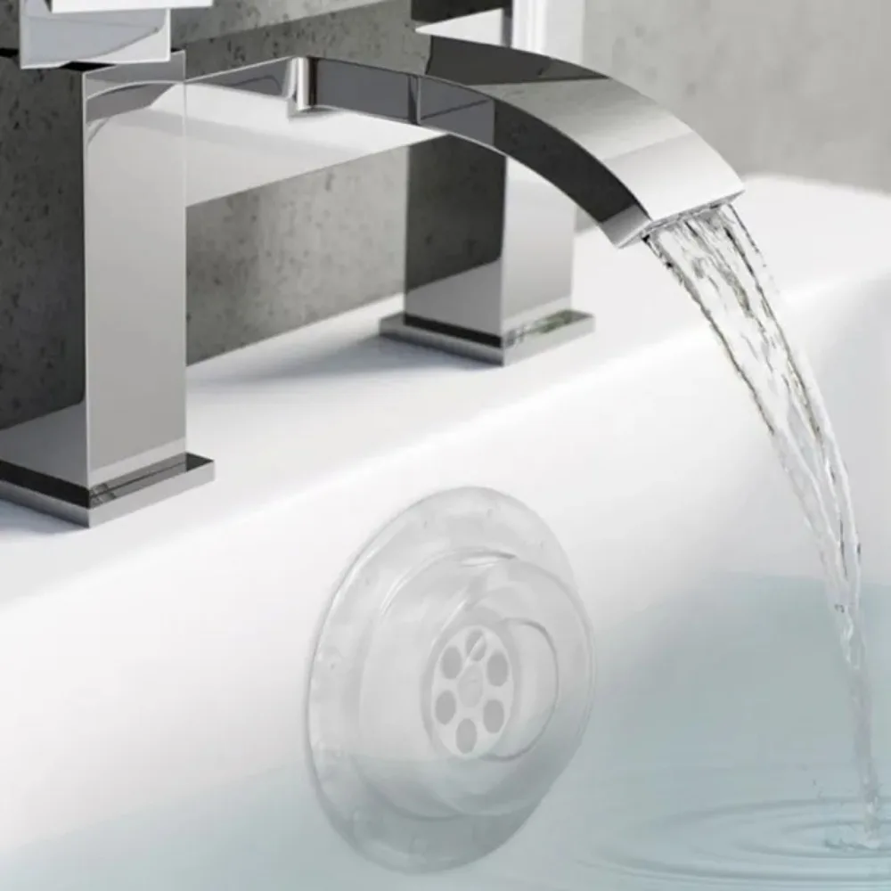 PVC Bath Overflow Drain Cover  - Drain Pipe Clip のレビューと価格
