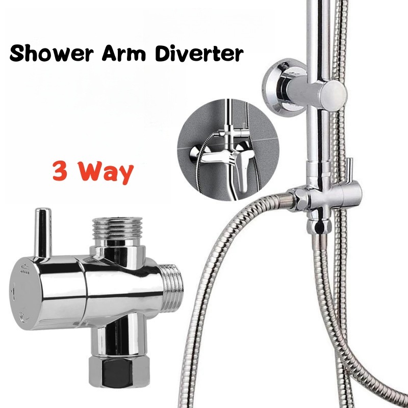 Brass Metal 3 Way Shower Head  - Shower Valve Cartridge のレビューと価格
