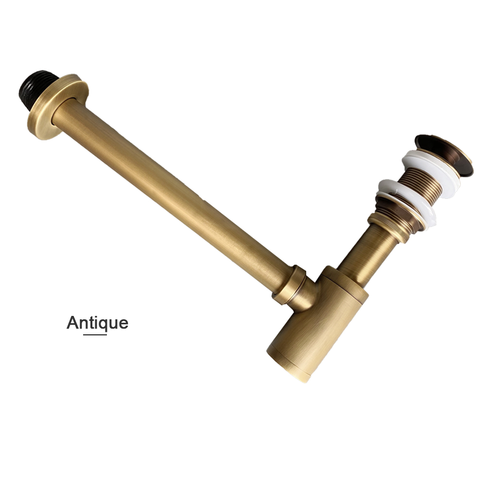 Bathroom Sink Bottle Trap Wash - Drain Pipe Clip のレビューと価格