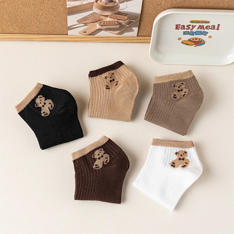 4/5/6/8 Pairs of Cute Teddy Be - Pipe Bending Spring のレビューと価格