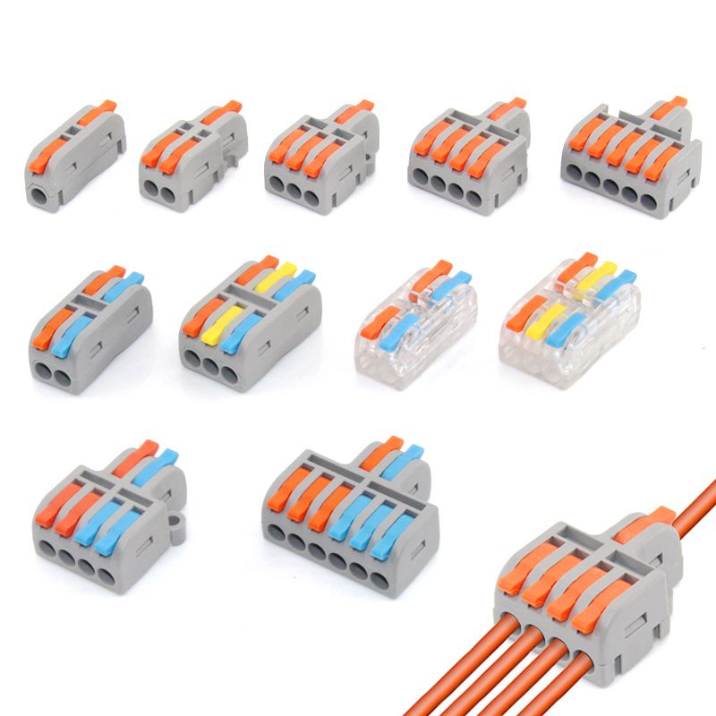 1/5/10 PCS Mini Fast Wiring Ca - Push Fit Connector のレビューと価格