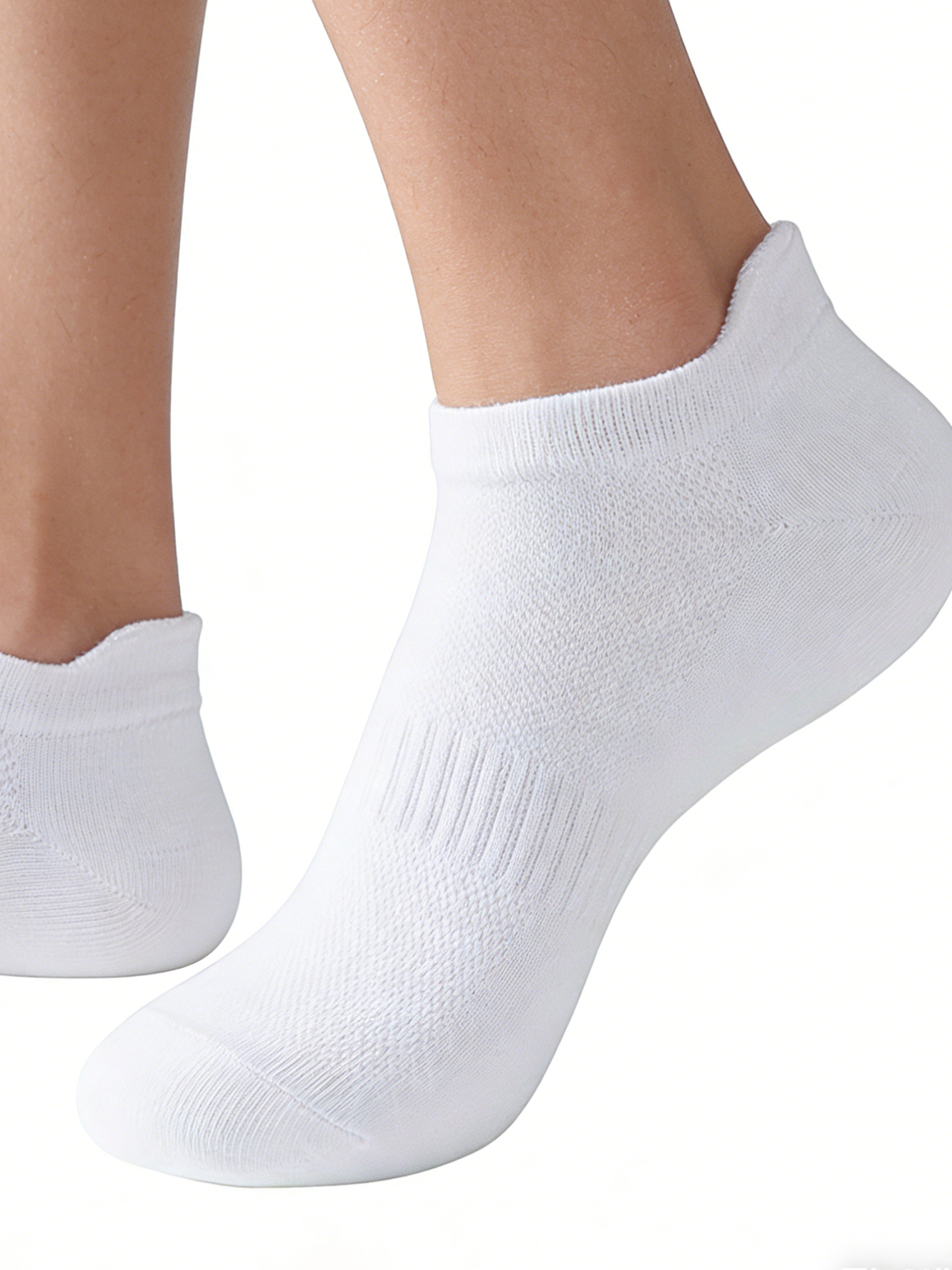 6 Pairs Women Men White Ankle  - Pipe Bending Spring のレビューと価格