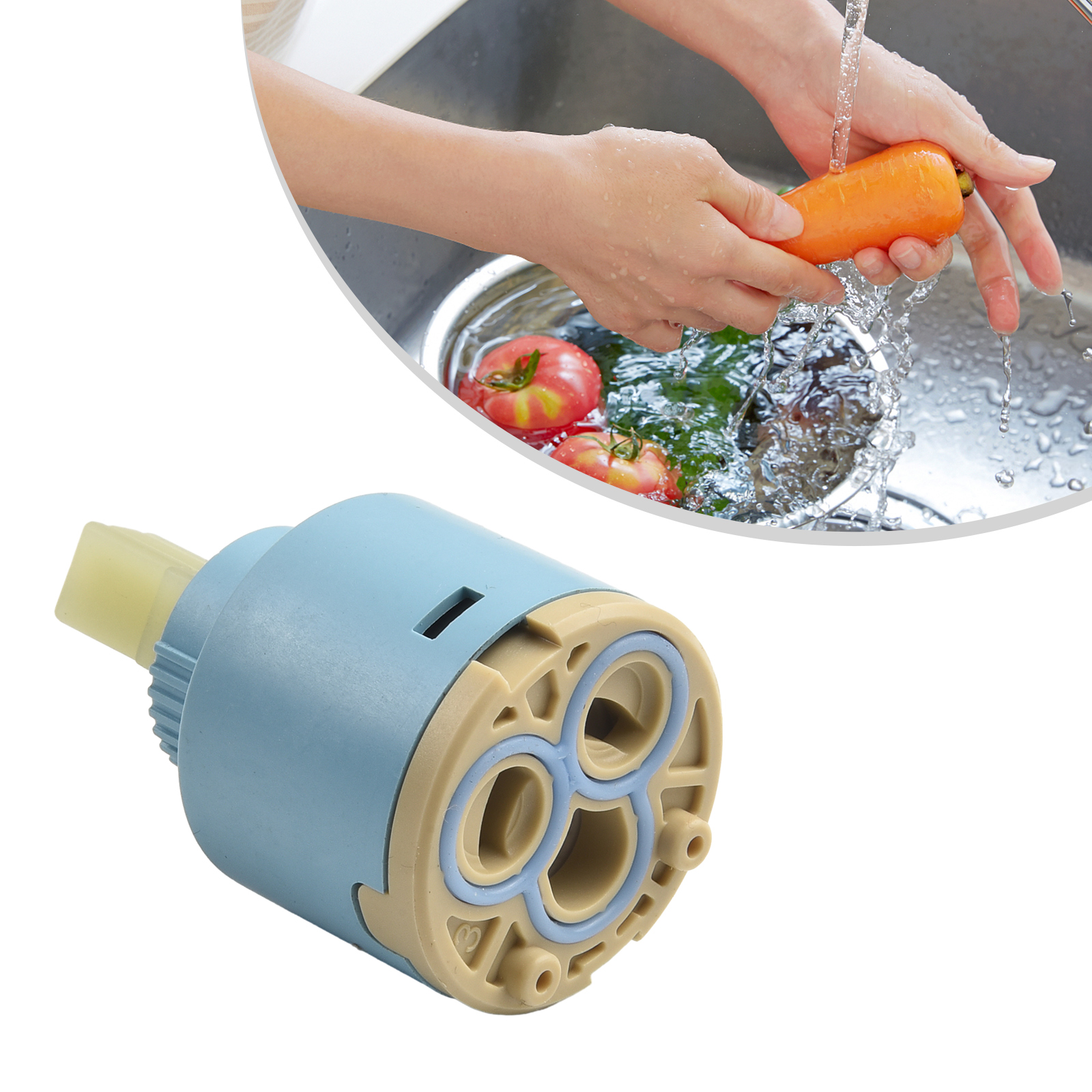 1pc Ceramic Cartridge 35mm/40m - Basin Mixer Cartridge のレビューと価格