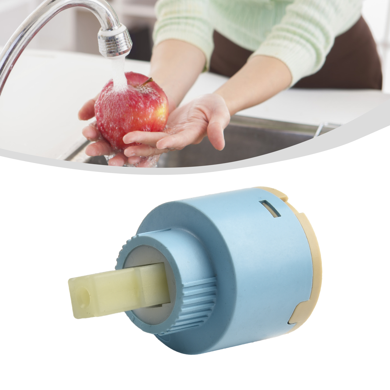 1pc Ceramic Cartridge 35mm/40m - Basin Mixer Cartridge のレビューと価格